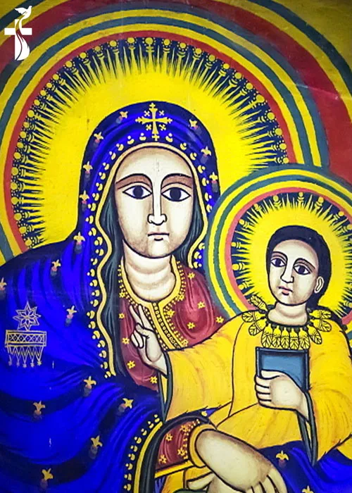 16 May Our Lady of Ethiopia Sagrada Familia, Barcelona, Catalonia, Spain