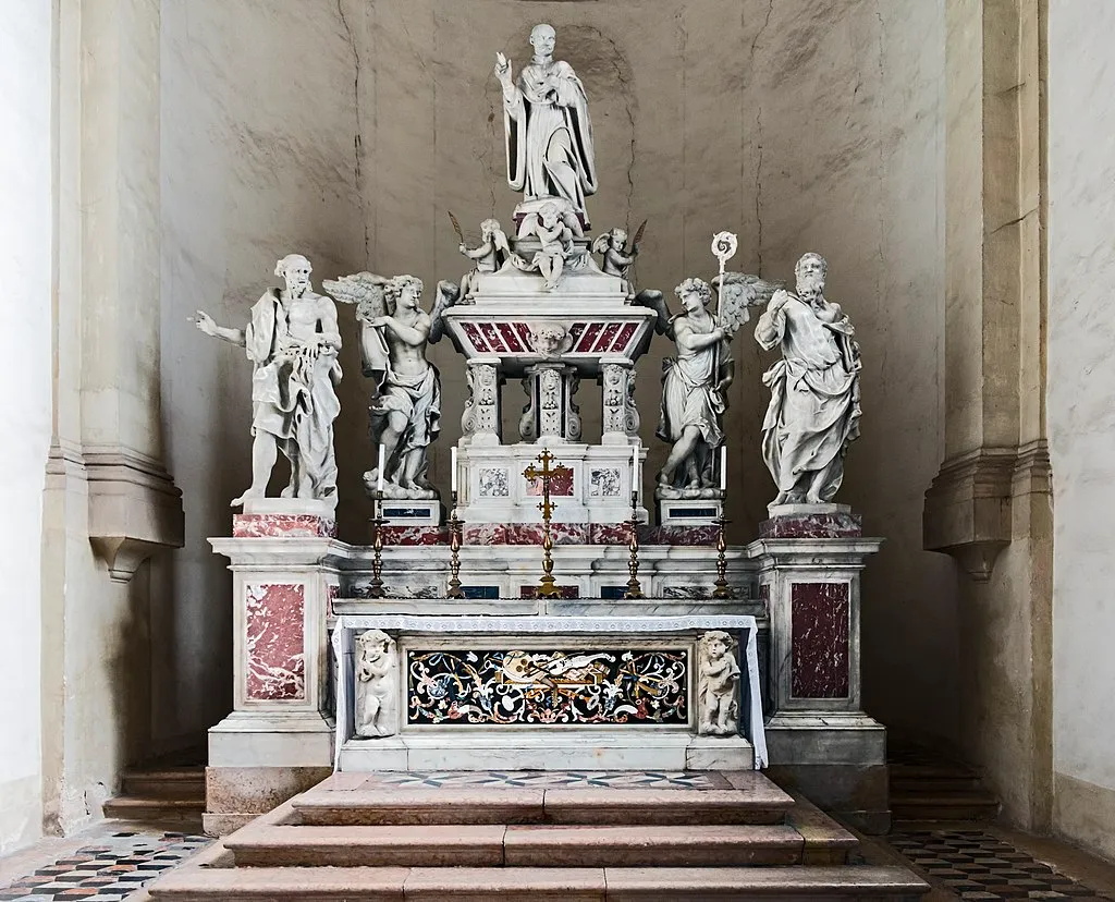 Abbey of Santa Giustina, Padua -left transept, Chapel to Blessed Arnaud Cataneo (Arnaldo da Limena)