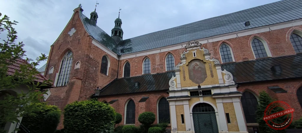 Architecture of Cathedral Basilica of the Most Holy Trinity, Gdańsk Oliwa, Poland