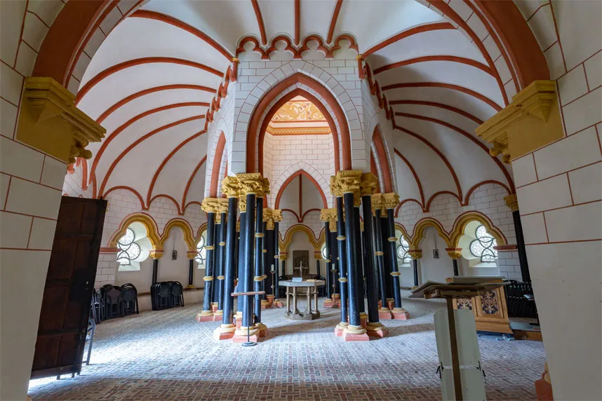 Architecture-of-St.-Matthias'-Abbey-Trier,-Germany