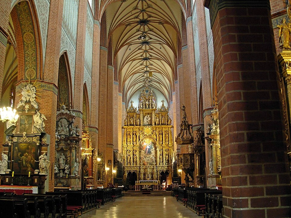Assumption of the Blessed Virgin Mary, Pelplin, Poland Main Altar