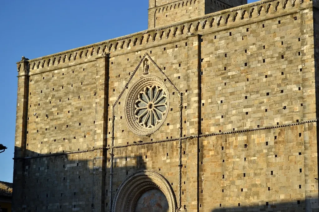 Atri Cathedral - The facade