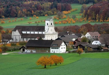 Basilica Abbey of Our Lady, Metzerlen-Mariastein, Switzerland intro