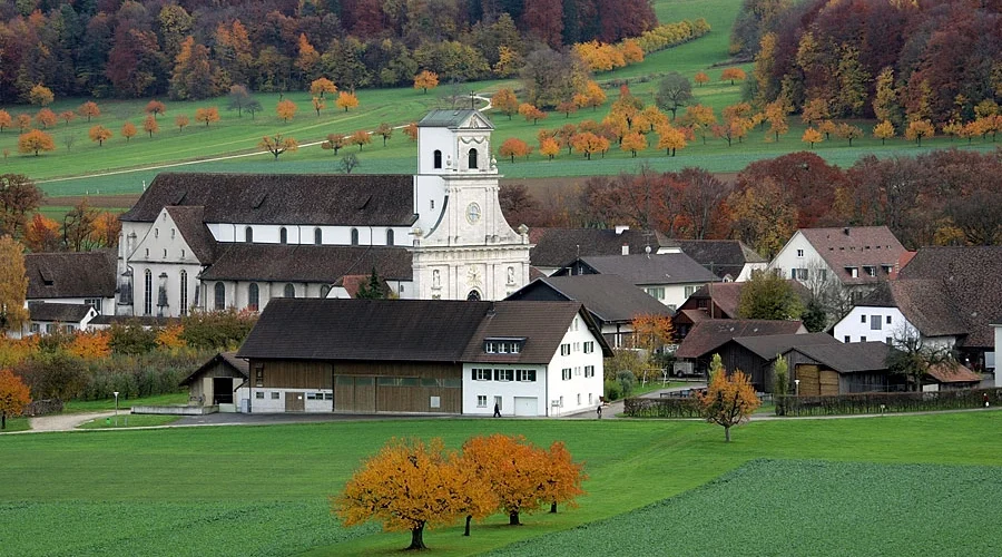 Basilica Abbey of Our Lady, Metzerlen-Mariastein, Switzerland intro