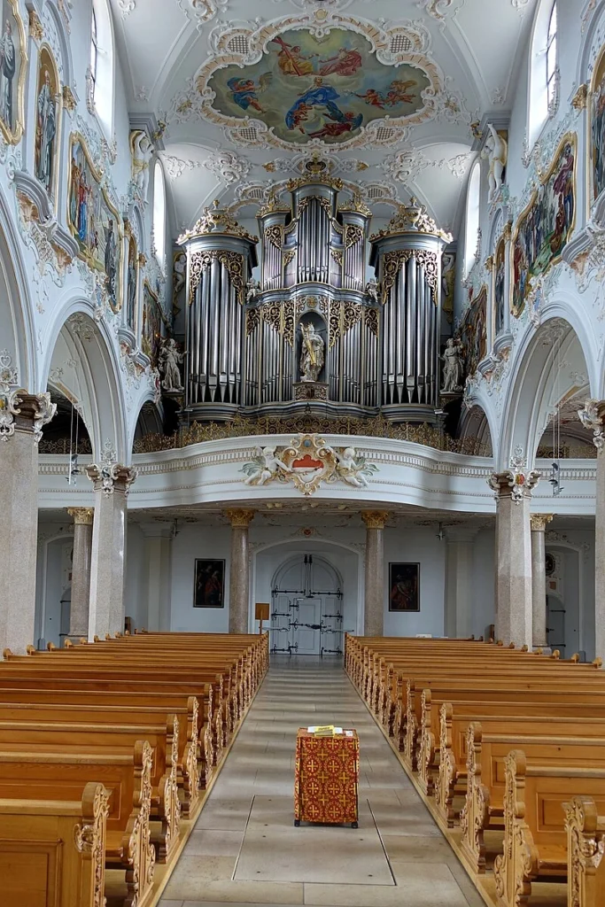 Basilica Abbey of Our Lady, Metzerlen-Mariastein, Switzerland organ