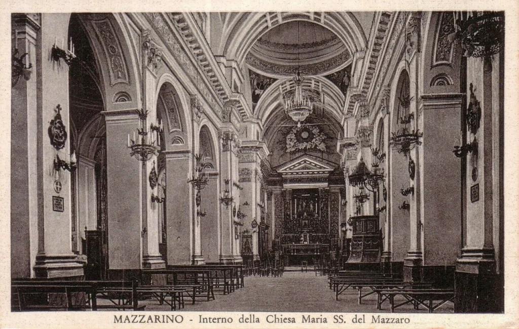 Basilica Sanctuary of the Most Holy Mary of Mazzaro, Mazzarino, Sicily, Italy inter vint