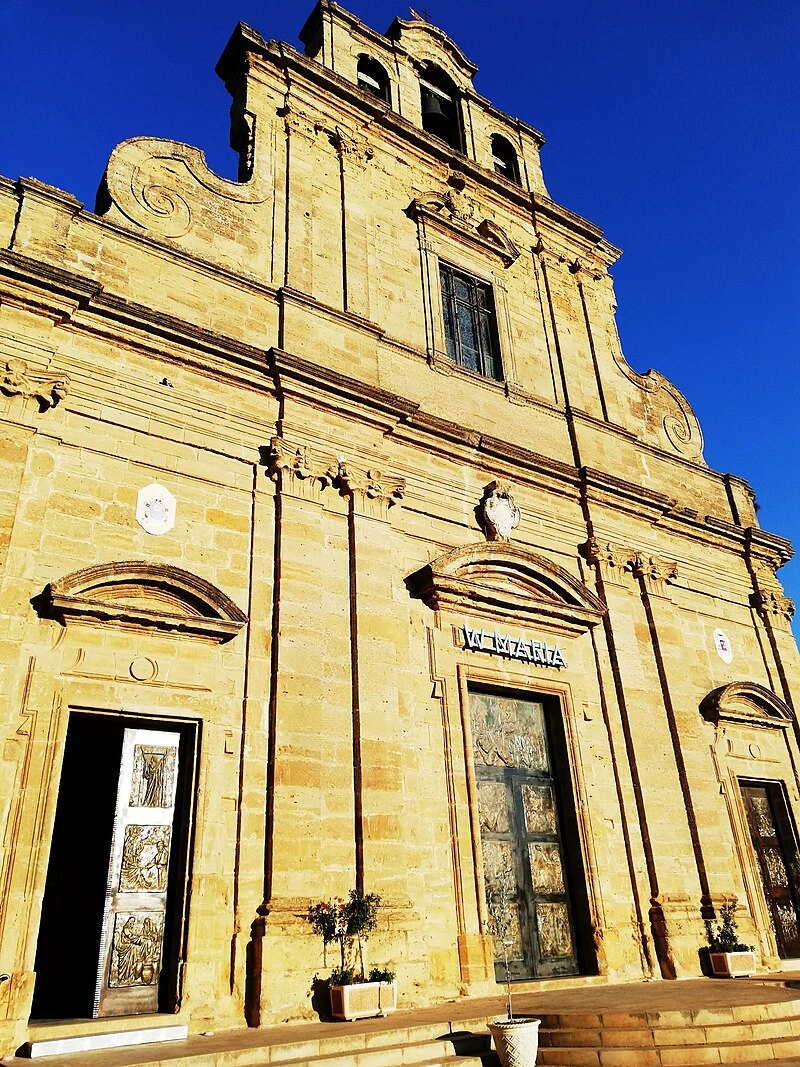 Basilica Sanctuary of the Most Holy Mary of Mazzaro, Mazzarino, Sicily, Italy intro
