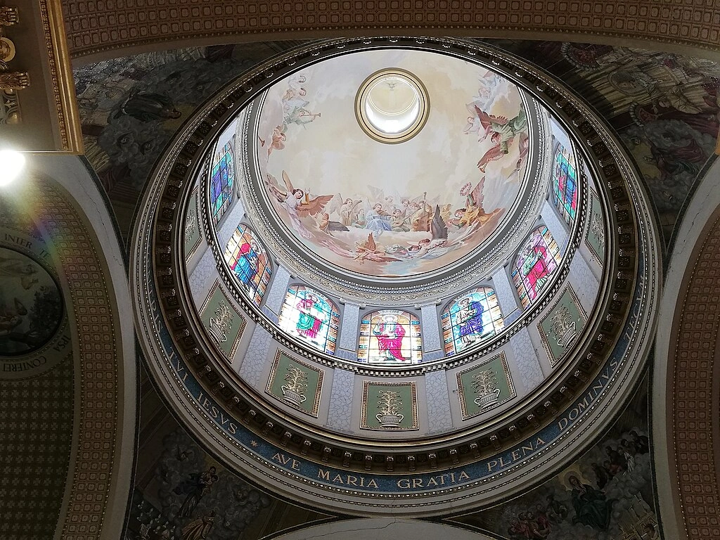 Architecture of Basilica Shrine of Our Lady, Tindari, Italy