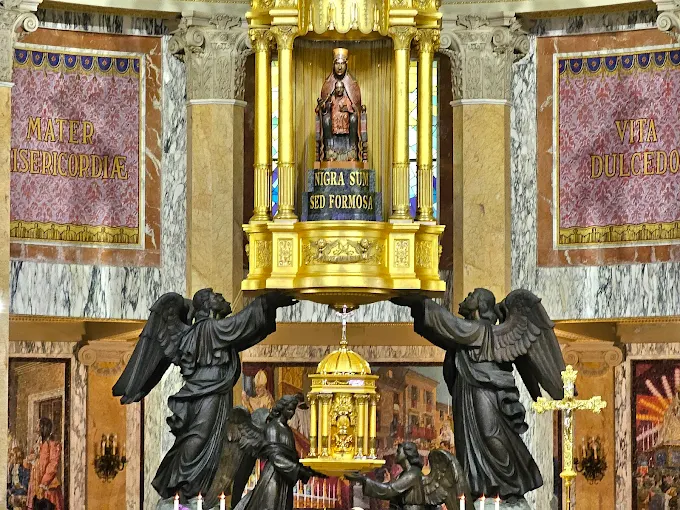 Basilica Shrine of Our Lady, Tindari, Italy black 1