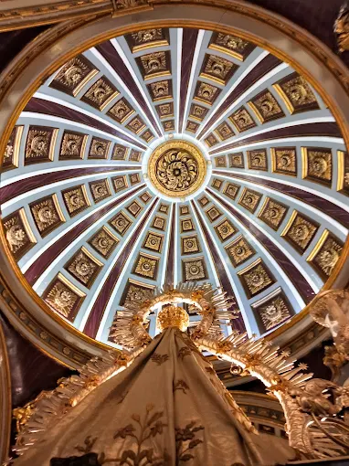 Basilica and Royal Shrine of Our Lady of Cabeza, Andújar, Spain arch