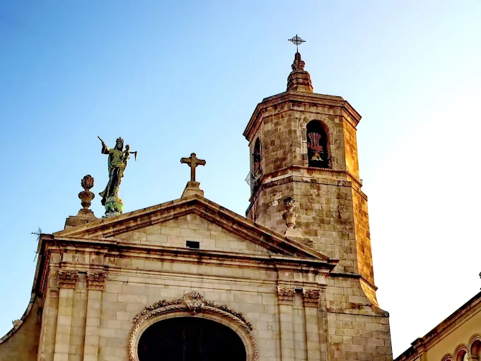 Basilica of Our Lady of Mercy and Saint Michael the Archangel, Barcelona, Spain tower