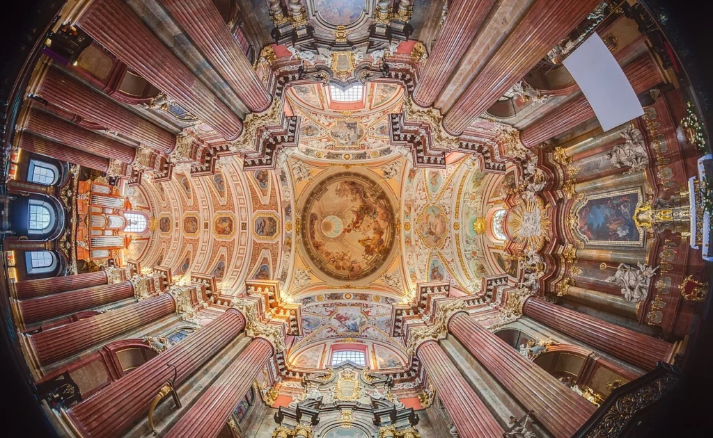Basilica of Our Lady of Perpetual Help and St. Mary Magdalene, Poznań, Poland interior