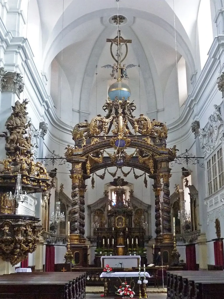 Basilica of Our Lady of Sorrows, Krupka, Czechia Interior
