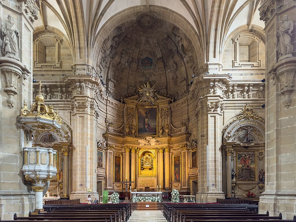 Basilica of Our Lady of the Choir, San Sebastián, Spain inter