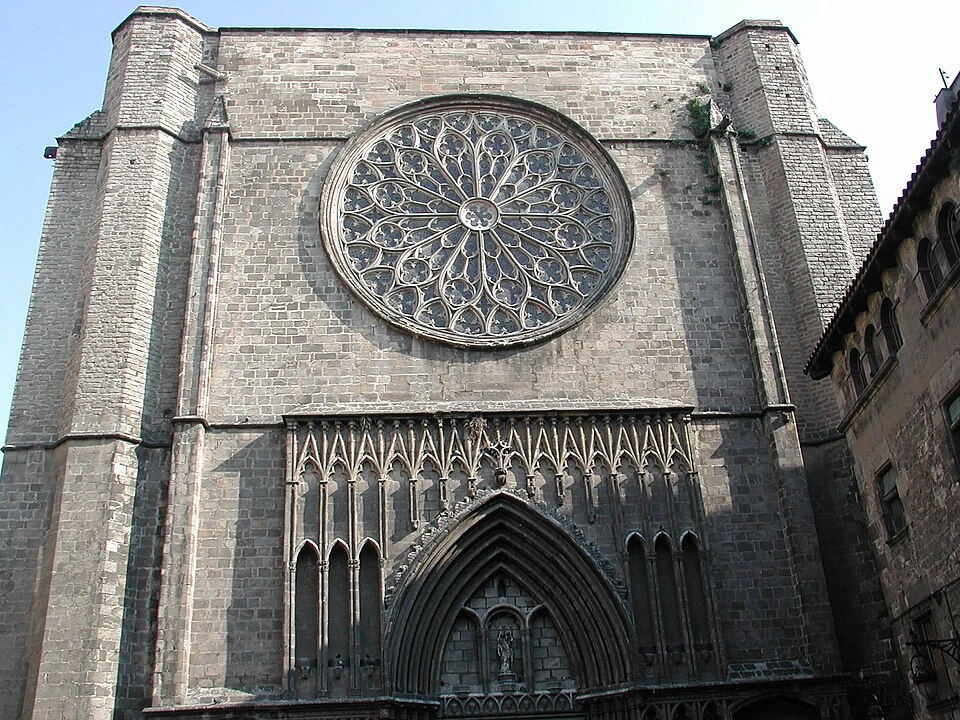 Basilica of Our Lady of the Pine Tree, Barcelona, Spain exter