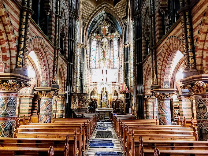 Basilica of Our Lady of the Sacred Heart, Sittard, Netherlands interior