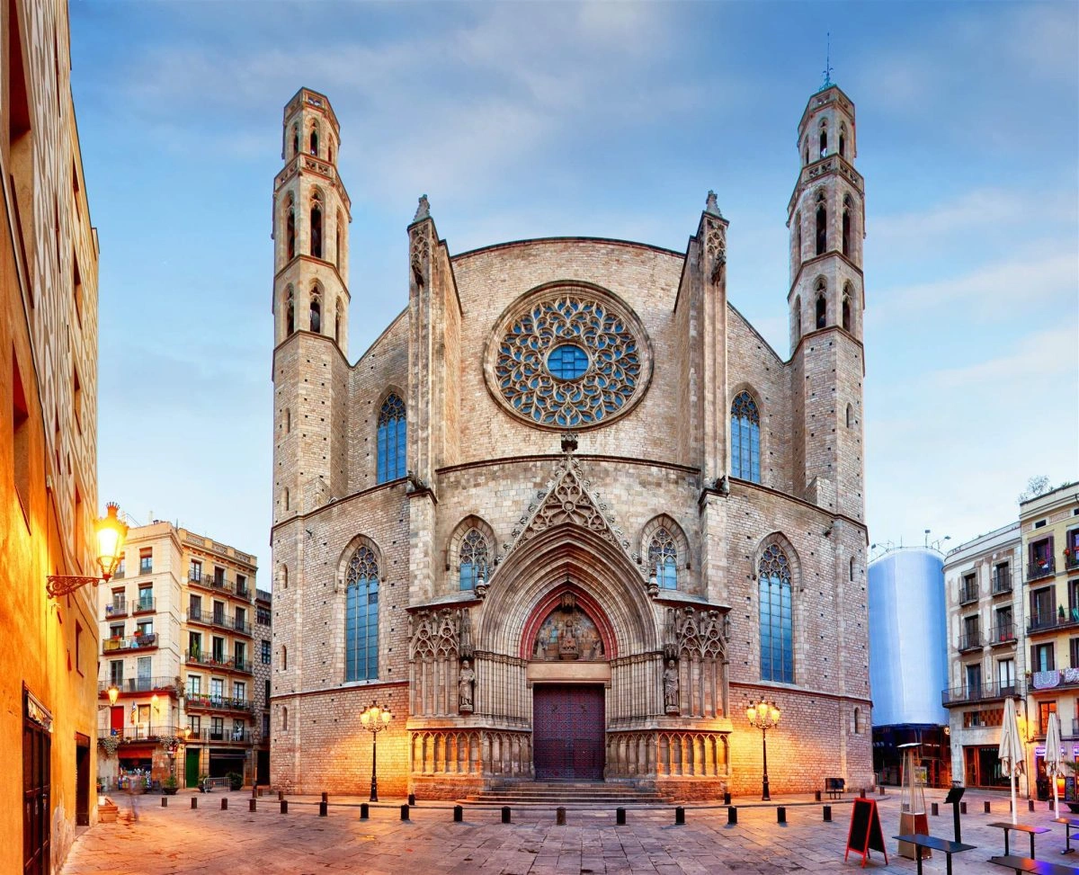 Basilica of Our Lady of the Sea, Barcelona, Spain cover