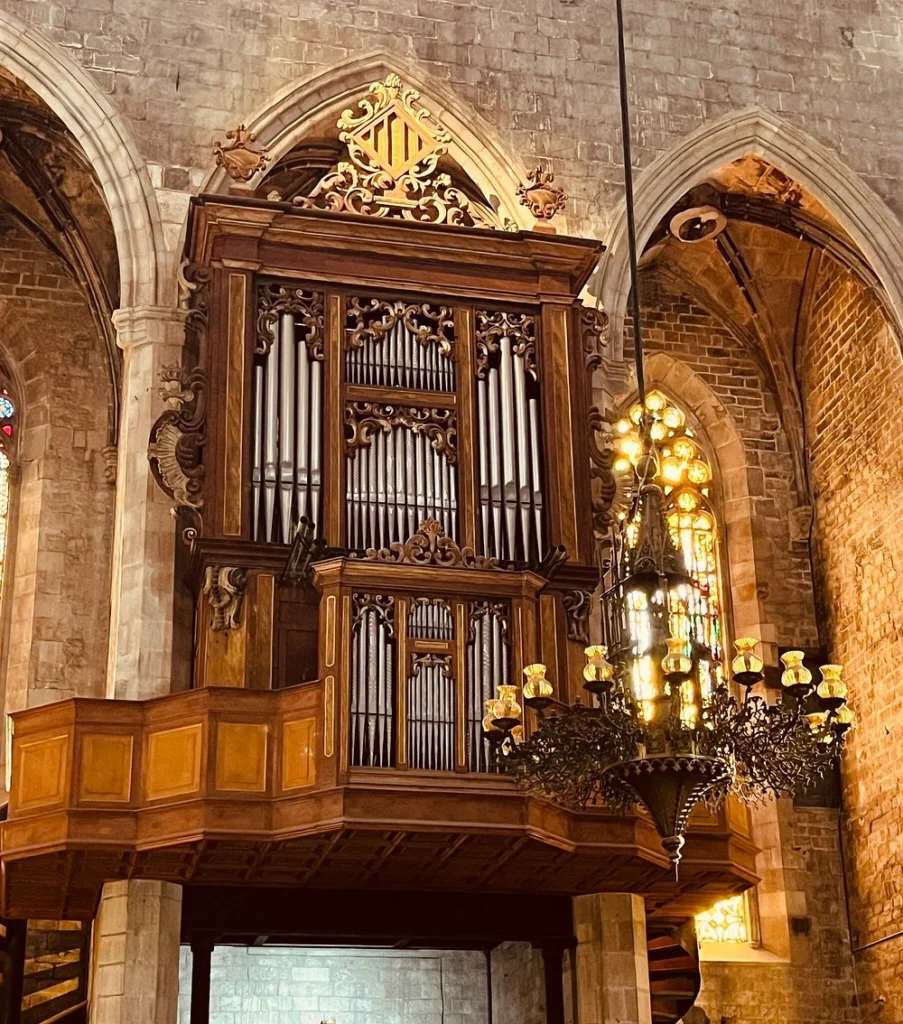 Basilica of Our Lady of the Sea, Barcelona, Spain interma