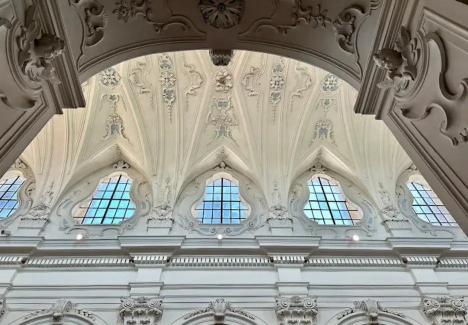 Architecture of Basilica of Our Lady of the Snows, Copertino, Italy