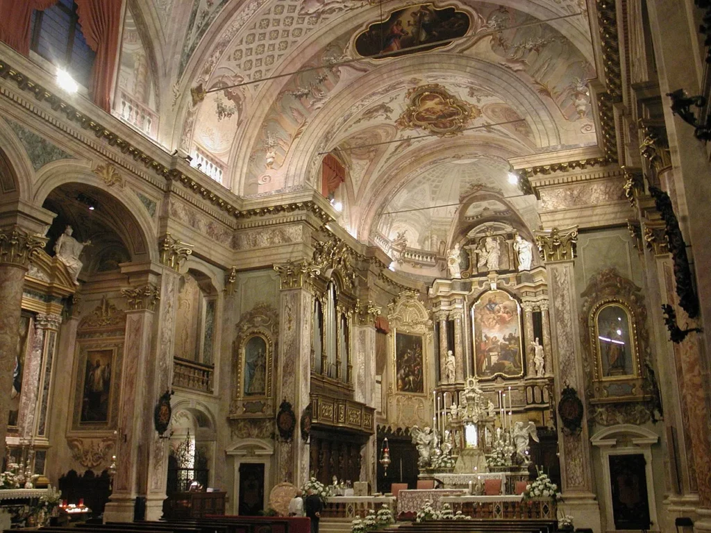 Basilica of Santa Maria Assunta and San Giovanni Battista, Clusone - Interior