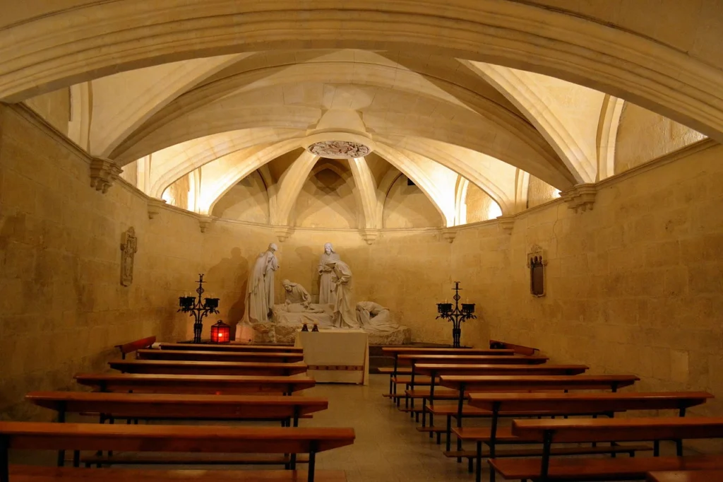 Basilica of Santa Maria, Vilafranca del Penedès, Spain The Crypt 1