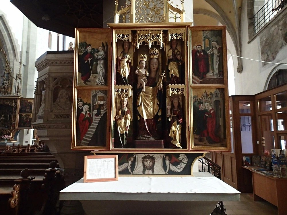 Basilica of St. Giles, Bardejov, Slovakia Altars