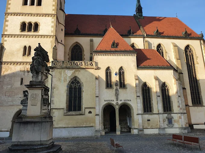 Basilica of St. Giles, Bardejov, Slovakia Exterior