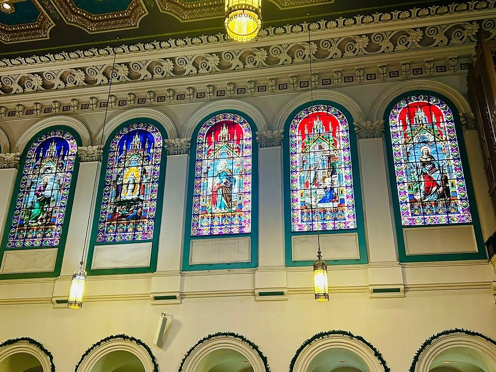 Basilica of St. John the Baptist, St. John’s, Canada Stain Glass