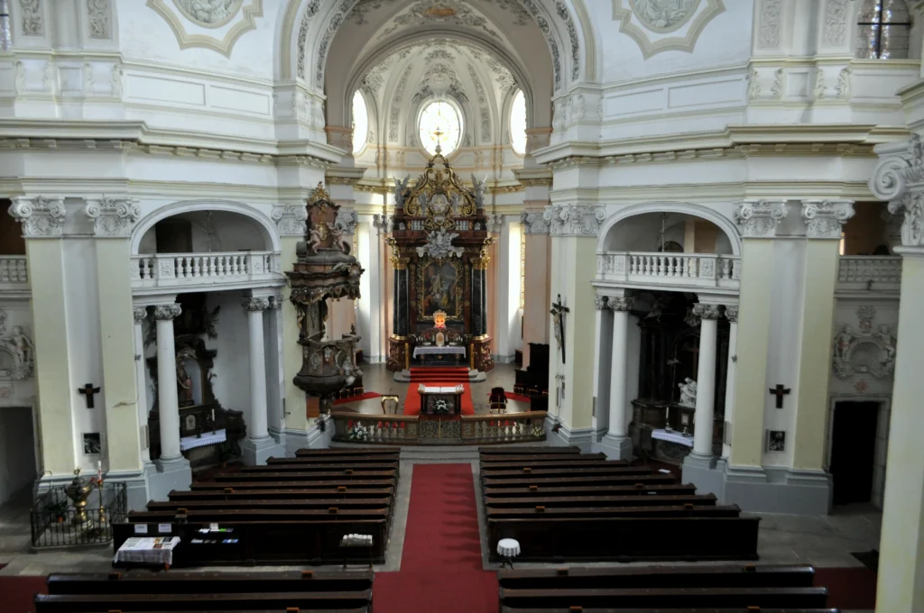 Basilica of St. Lawrence and St. Zdislava, Jablonné v Podještědí, Czechia Interior