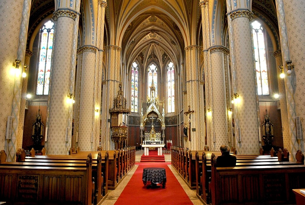 Basilica of St. Ludmila, Vinohrady, Czechia Interior