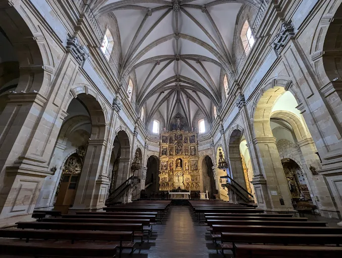 Basilica of St. Mary, Durango, Spain arch