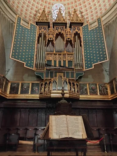 Basilica of St. Mary of the Sacred Corporals, Daroca, Spain organ
