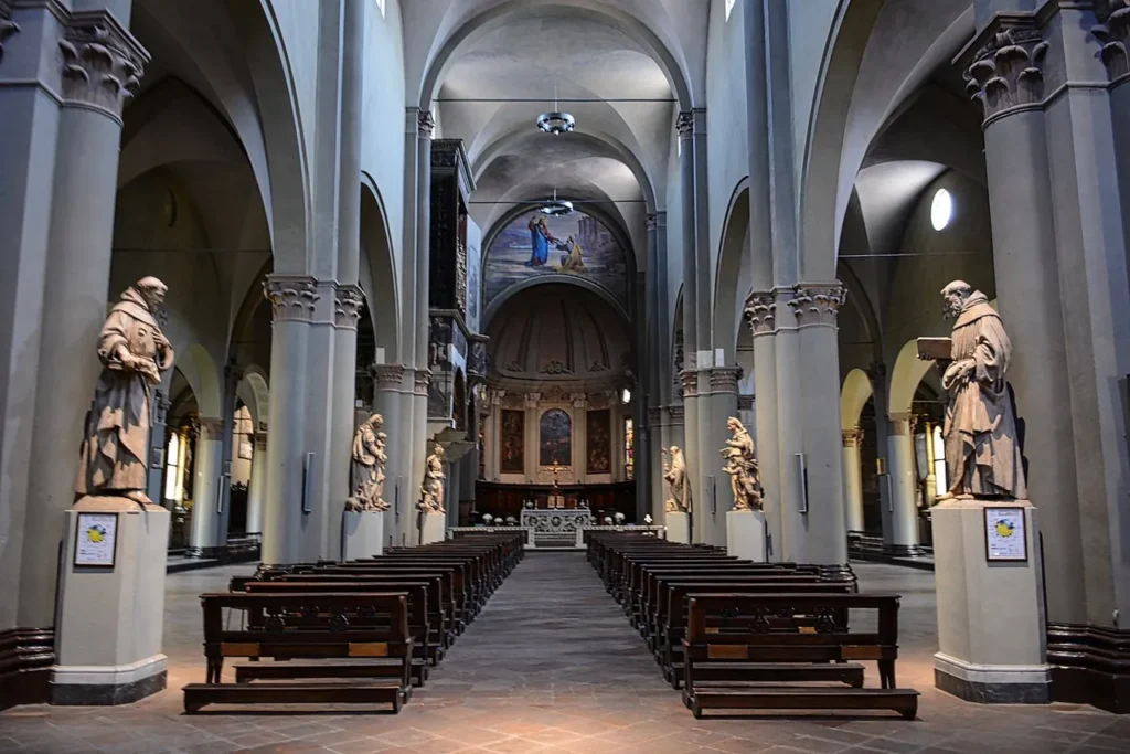 Basilica of St. Peter, Modena -Interior