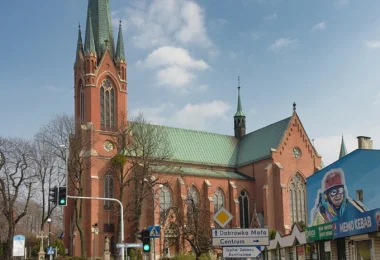 Basilica of St. Stephen and Our Lady of Bogucice in Katowice, Poland