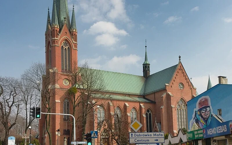 Basilica of St. Stephen and Our Lady of Bogucice in Katowice, Poland