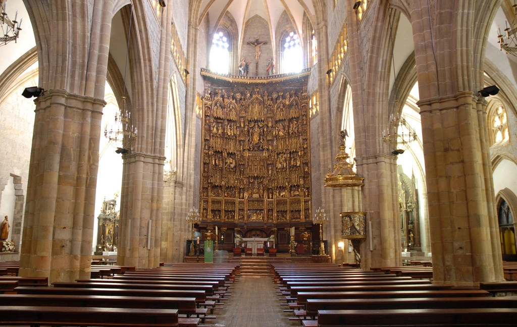 Basilica of the Assumption of Our Lady, Lekeitio, Spain inter