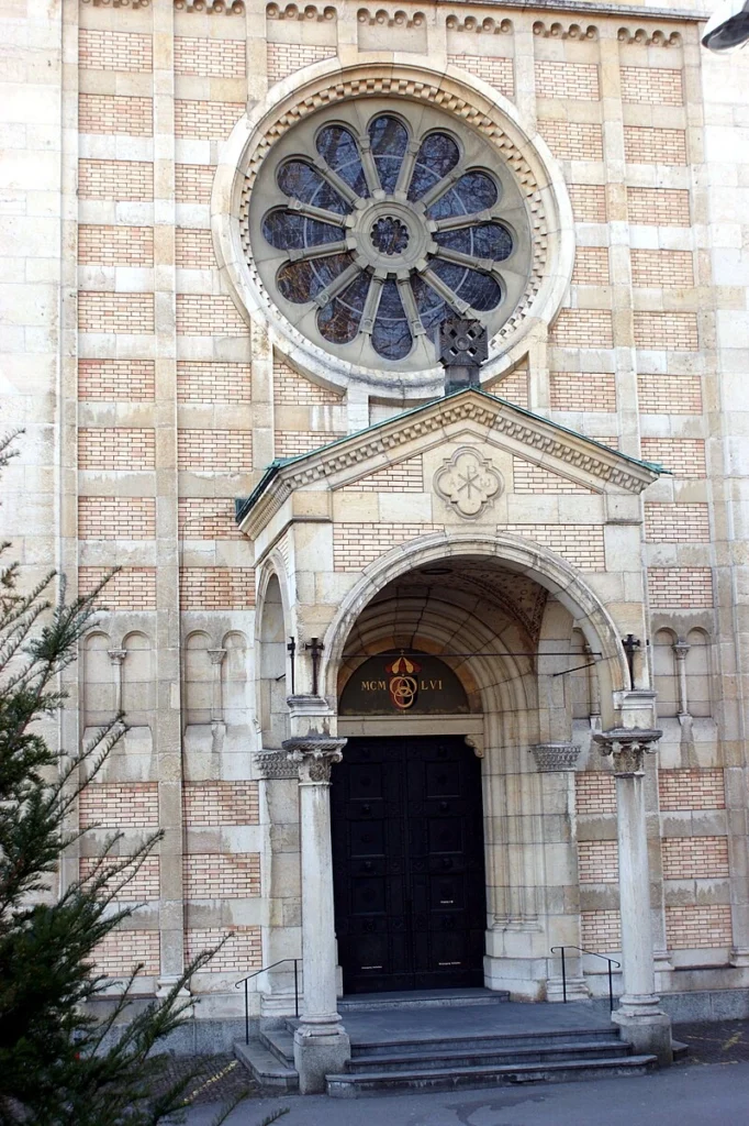 Basilica of the Holy Trinity, Bern, Switzerland exterior
