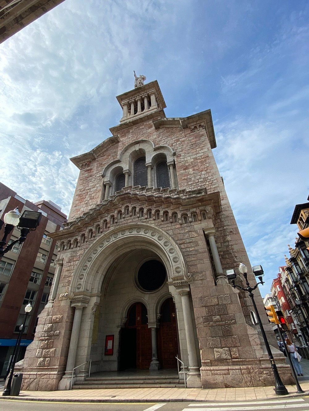 Basilica of the Sacred Heart, Gijón, Spain intro