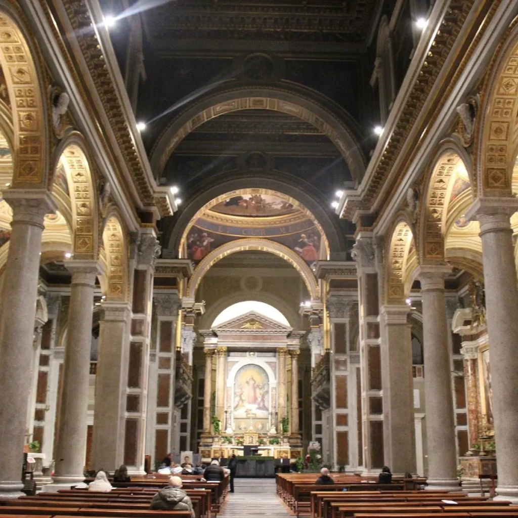 Basilica of the Sacred Immaculate Heart of Mary, Rome - Interior