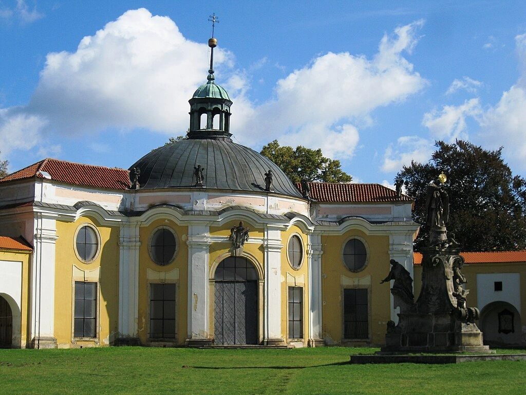 Basilica of the Visitation of the Blessed Virgin Mary, Svaty Kopeček, Czechia Cloister