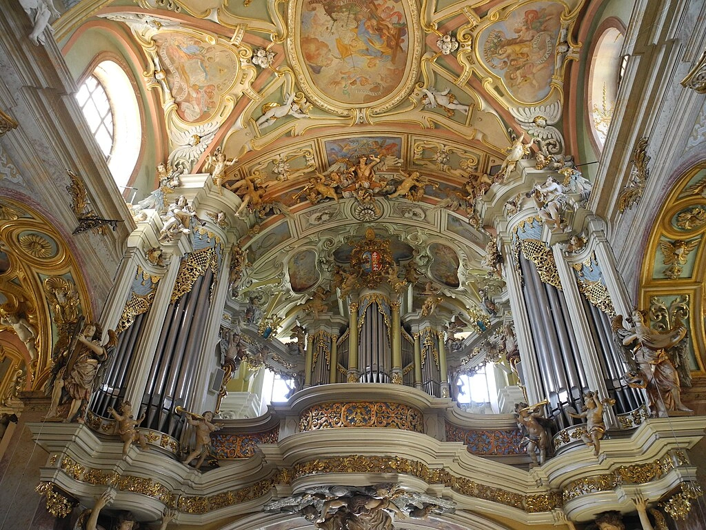 Basilica of the Visitation of the Blessed Virgin Mary, Svaty Kopeček, Czechia Organ