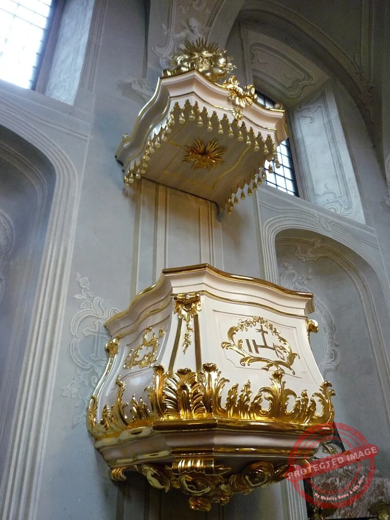 Białystok Cathedral Pulpit