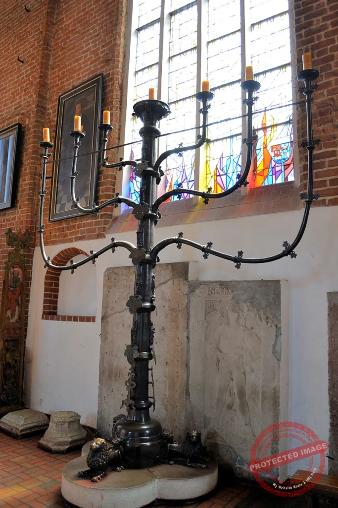 Candlestick Kołobrzeg Cathedral