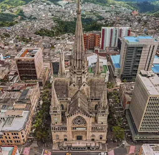 Cathedral Basilica of Our Lady of Rosary, Manizales, Colombia intro