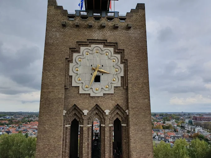 Cathedral Basilica of Saint Bavo, Haarlem, Netherlands tower