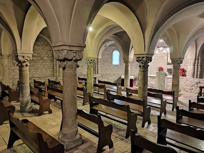 Cathedral Basilica of St. Peter, Vic, Spain crypt1