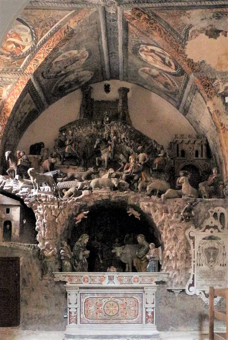 Cathedral Basilica of the Assumption of Mary, Matera - 16th century stone nativity scene