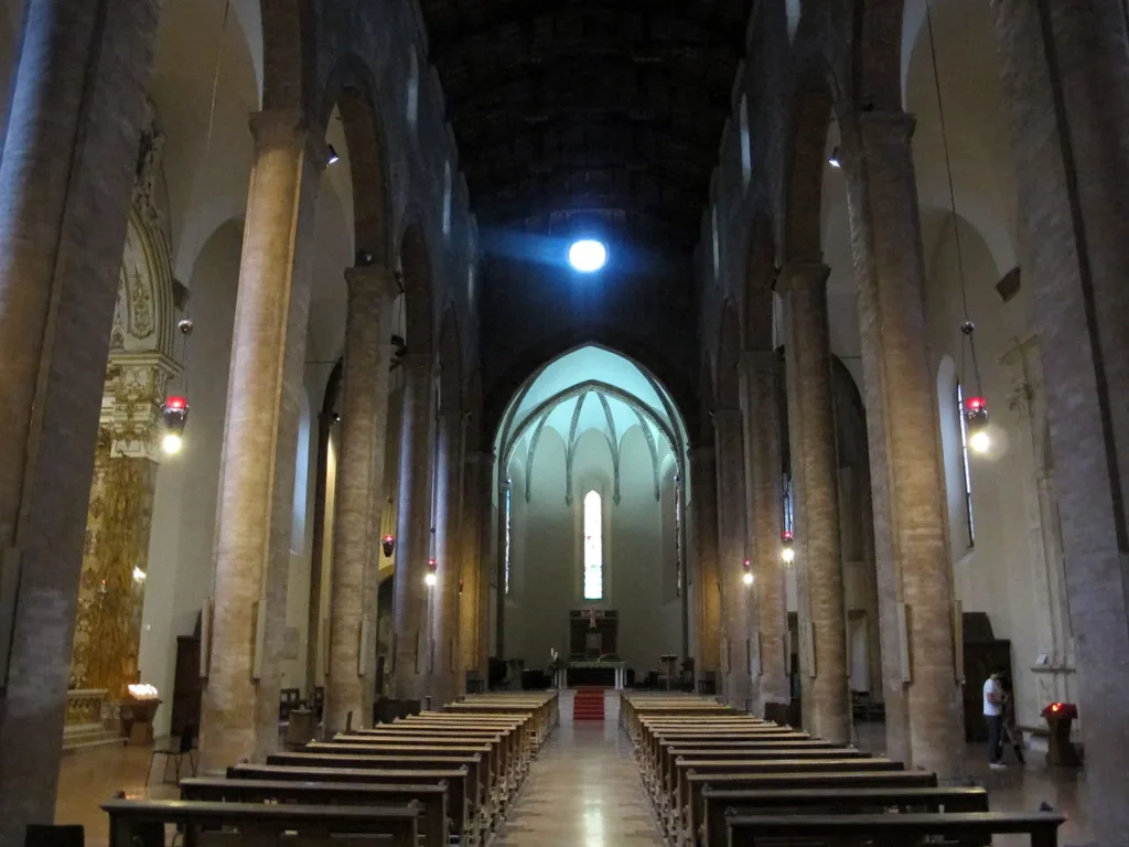 Cathedral of St. John the Baptist, Cesena - central nave