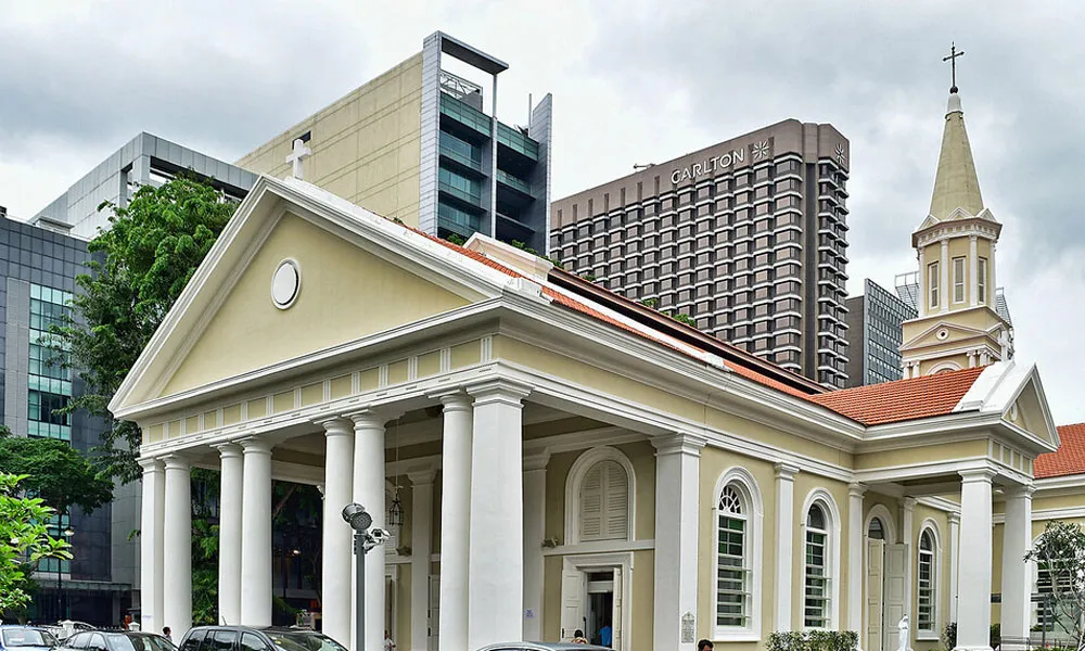 Cathedral-of-the-Good-Shepherd,-Singapore