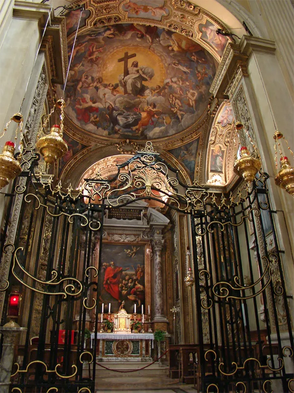 Cathedral of the Resurrection of Our Lord Jesus Christ, Ravenna - The chapel of the Blessed Sacrament